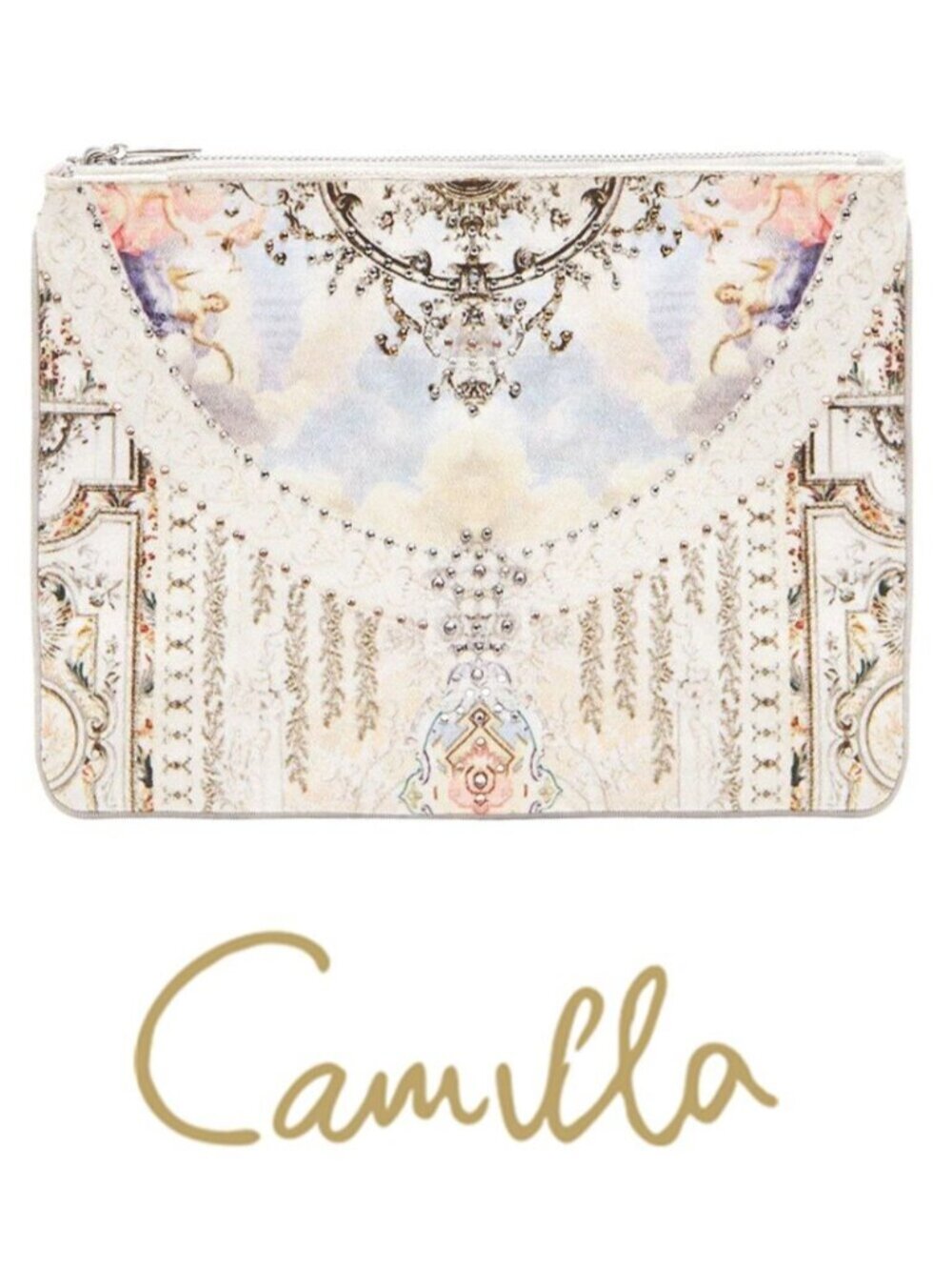 Camilla Crystal Castle Clutch